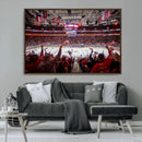 Carolina Hurricanes Ice Hockey Stadium Wall Art, Carolina