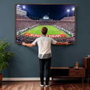 NC State Wolfpack Canvas Print - Raleigh Carter-Finley
