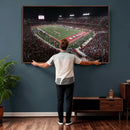 Houston Cougars Football Team Print - Houston TDECU Stadium