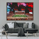 Virginia Tech Hokies Football Team Print - Blacksburg Lane by MyGreatCanvas | Canvas Wall Art Prints | Photo Prints & Wall Decor