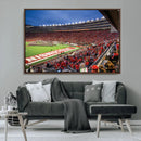 Wisconsin Badgers Football Team Print - Madison Camp Randall