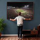 Wisconsin Badgers Football Team Print - Madison Camp Randall