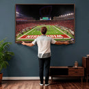 Wisconsin Badgers Football Team Print Canvas- Madison Camp
