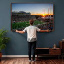 Demon Deacons Football Team Print Canvas- Winston-Salem