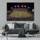 Demon Deacons Print Canvas, Football Team Print -