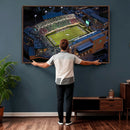 University of North Texas Mean Green Football Artwork,