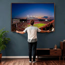 Wolfpack Football Team Wall Art Print - Raleigh