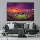 East Carolina University Pirates Football Print Canvas-