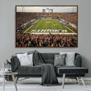 UCF Knights Football Team Print - Orlando FBC Mortgage by MyGreatCanvas | Canvas Wall Art Prints | Photo Prints & Wall Decor