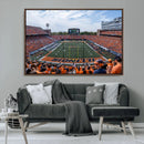 University of Illinois Fighting Illini Football Team Print by MyGreatCanvas | Canvas Wall Art Prints | Photo Prints & Wall Decor