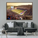 University of Kansas Jayhawks Football Team Print - Lawrence by MyGreatCanvas | Canvas Wall Art Prints | Photo Prints & Wall Decor
