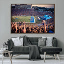 University of Kansas Jayhawks Football Team Art Print - by MyGreatCanvas | Canvas Wall Art Prints | Photo Prints & Wall Decor