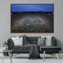 University of Michigan Wolverines Football Team Print - Ann by MyGreatCanvas | Canvas Wall Art Prints | Photo Prints & Wall Decor