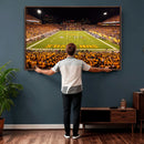 ASU Sun Devils Football Team Print - Phoenix Mountain