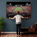 Oklahoma State Cowboys Canvas Print, Football Team Print -