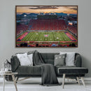 Framed Arizona Wildcats Football Team Print - Tucson Arizona by MyGreatCanvas | Canvas Wall Art Prints | Photo Prints & Wall Decor