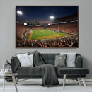 Clemson University Tigers Art Print, Football Team Print -