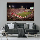Indiana University Hoosiers Football Team Print Canvas