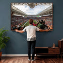 Miami Hurricanes Football Team Wall Art Print - Miami Hard