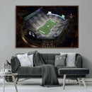 Michigan State Spartans Football Team Print - East Lansing