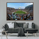 Michigan State Spartans Football Team Art Print - East