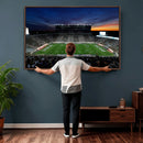 Michigan State Spartans Football Team Print - East Lansing