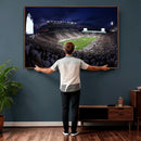 Michigan State Spartans Canvas, Framed Football Team Print -