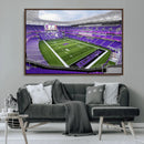 Northwestern University Wildcats Football Team Print - by MyGreatCanvas | Canvas Wall Art Prints | Photo Prints & Wall Decor