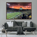 Eugene Autzen Stadium Canvas Wall Art Print – Sunset Over by MyGreatCanvas | Canvas Wall Art Prints | Photo Prints & Wall Decor