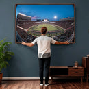 Texas Tech Red Raiders Canvas, Framed Football Team Print -