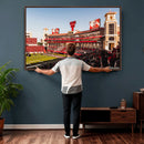 Jones AT&T Stadium Texas Tech Red Raiders Wall Art | Large
