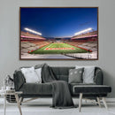 Rutgers Scarlet Knights Football Team Print - Piscataway SHI by MyGreatCanvas | Canvas Wall Art Prints | Photo Prints & Wall Decor