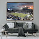 Memphis Tigers Football Team Print - Memphis Simmons Bank
