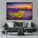 The Louisiana State University Tigers Football Team Print - by MyGreatCanvas | Canvas Wall Art Prints | Photo Prints & Wall Decor