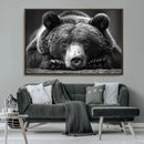 Resting Grizzly 399 Bear Canvas Print | Ready to Hang Wall