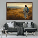 Jesus the Good Shepherd Wall Art Canvas Print -