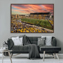 University of Wyoming Cowboys Football Team Print - Laramie by MyGreatCanvas | Canvas Wall Art Prints | Photo Prints & Wall Decor