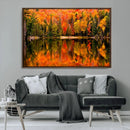 Forest Reflection Art | Autumn Forest Reflection Wall Art | by MyGreatCanvas | Canvas Wall Art Prints | Photo Prints & Wall Decor
