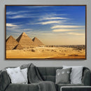 Majestic Ancient Wonders Wall Art Canvas Print – Golden by MyGreatCanvas | Canvas Wall Art Prints | Photo Prints & Wall Decor