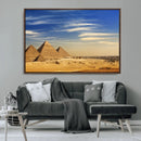 Majestic Ancient Wonders Wall Art Canvas Print – Golden by MyGreatCanvas | Canvas Wall Art Prints | Photo Prints & Wall Decor