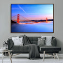 Large San Francisco Wall Art Canvas Print – Framed Golden by MyGreatCanvas | Canvas Wall Art Prints | Photo Prints & Wall Decor