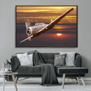 Old War Plane Wall Art Canvas Print by MyGreatCanvas | Canvas Wall Art Prints | Photo Prints & Wall Decor