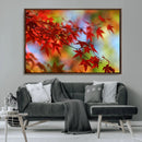 Red Leaves Autumn Forest Wall Art Canvas, Red Leaves Autumn by MyGreatCanvas | Canvas Wall Art Prints | Photo Prints & Wall Decor