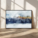 Abstract Mountain Range Art Canvas Print | 3 Panel by MyGreatCanvas | Canvas Wall Art Prints | Photo Prints & Wall Decor