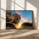 Buddha Statue and Daylight Wall Art, Buddha Statue Wall Art by MyGreatCanvas | Canvas Wall Art Prints | Photo Prints & Wall Decor
