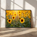Sunflower Sunshine Wall Art Canvas Print by MyGreatCanvas | Canvas Wall Art Prints | Photo Prints & Wall Decor