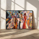 Abstract Afro American Jazz Canvas Wall Art | Music-Inspired by MyGreatCanvas | Canvas Wall Art Prints | Photo Prints & Wall Decor