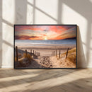 Sunset on the Sea Wall Art Canvas Print by MyGreatCanvas | Canvas Wall Art Prints | Photo Prints & Wall Decor