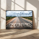Recovery Road Wall Art Canvas Print