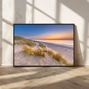 Sunrise On The Beach Wall Art Canvas Print